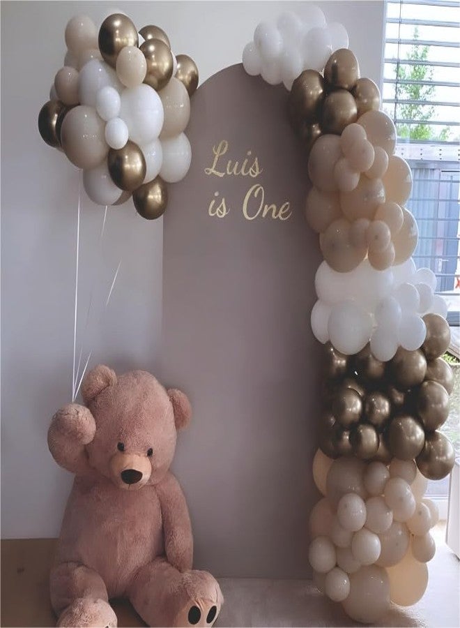 YOURS DECOR Beige Balloon Decoration Kit - 59 Pcs for Birthday Parties, Weddings, Anniversary | Balloons Garland Birthday Decoration Set for Kids & Adults | Durable, Easy to Use Party Supplies - Image 4